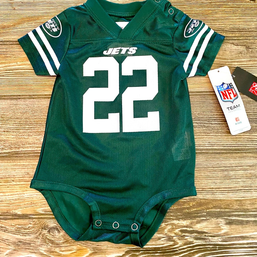 New NFL Apparel New York Jets Forte #22 Baby Jersey 6-9 month